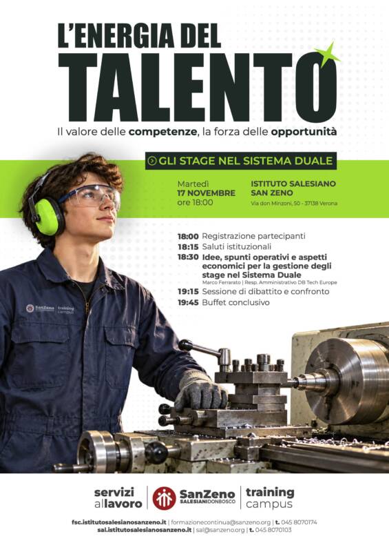 A4 Invito aziende evento istituto salesiano san zeno energia del talento 17 novembre 2026 scaled
