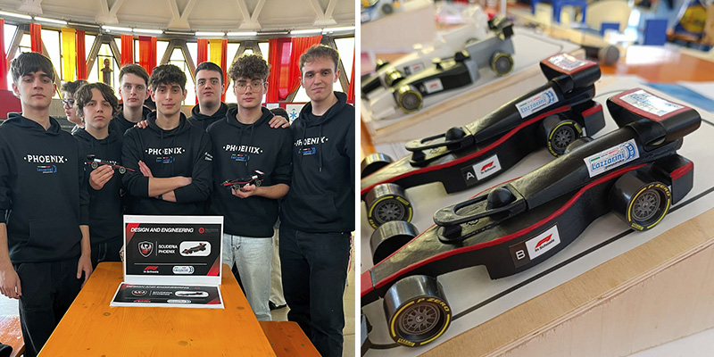 F1 in school istituto salesiano sanzeno finale interegionale salesiani verona phoenix team