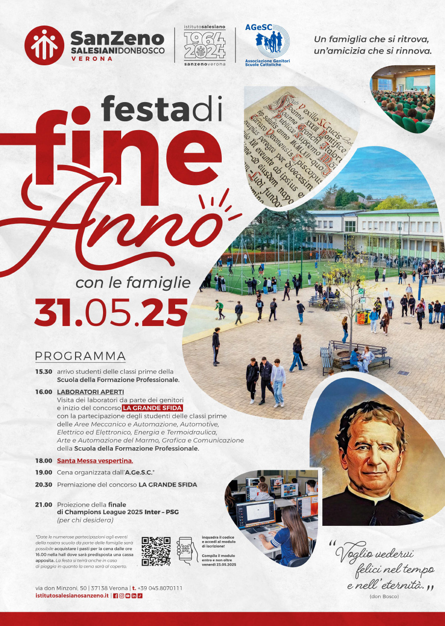 festa di fine anno istituto salesiano san zeno verona salesiani