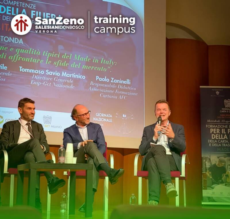formazione professionale giovani lavoro cartotecnica training campus zaninelli