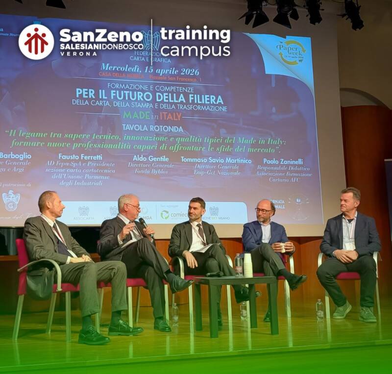 formazione professionale giovani lavoro cartotecnica training campus