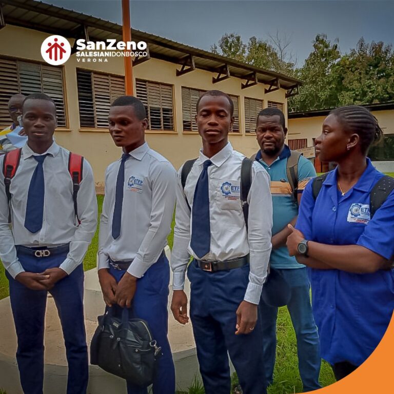 istituto salesiano san zeno progetto SAAM visita ragazzi costa davorio