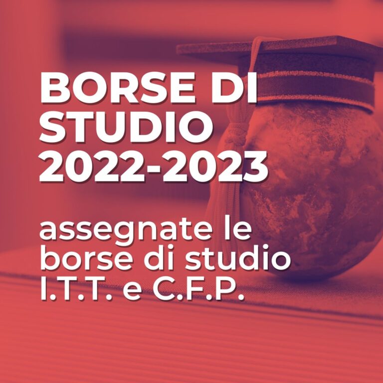 istituto salesiano san zeno verona scuola Borse di Studio as 2022 2023 02