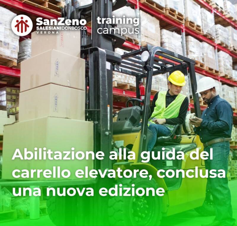 Concluso un nuovo progetto formativo aziendale per l'abilitazione alla guida del carrello elevatore