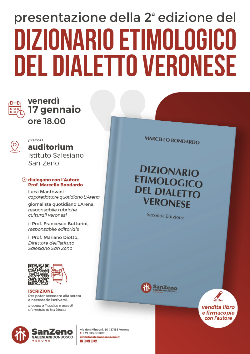 presentazione seconda edizione dizionario dialetto veronese verona salesiani sanzeno 1