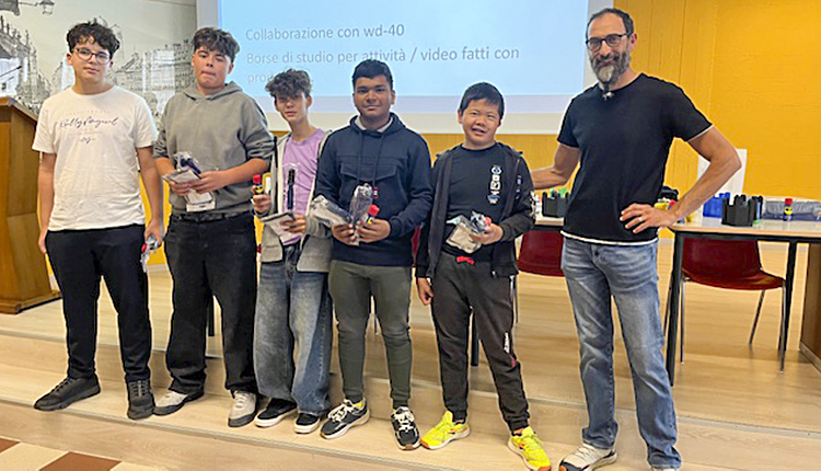 salesiani san zeno sfp area meccanica automazione automotive premiazione wd40