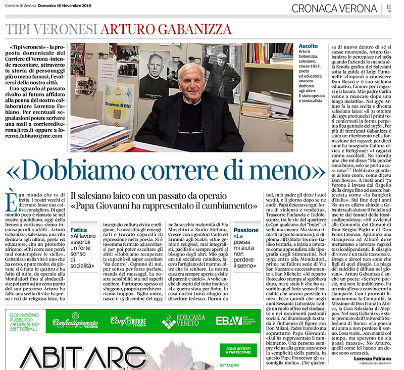 salesiani verona GABA Corriere di Verona