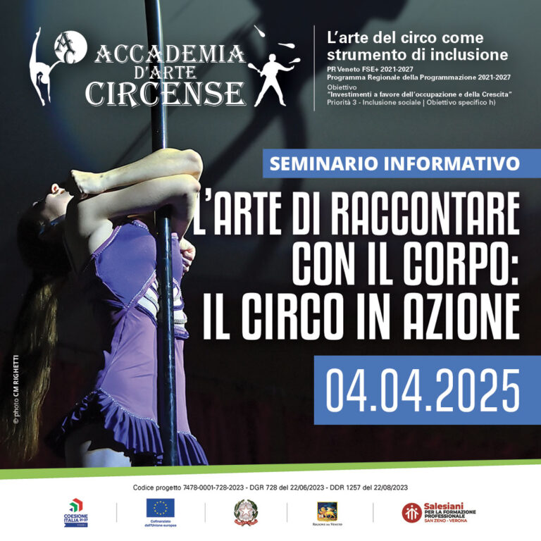 seminario informativo Accademia Circense by SanZeno il circo in azione