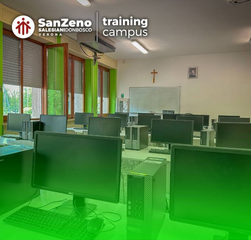 training campus istituto salesiano san zeno verona corso contabilita base laboratorio informatica
