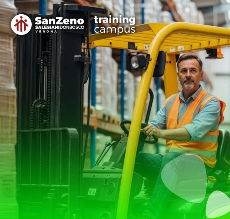 training campus istituto salesiano san zeno verona corso patentino carrello elevatore