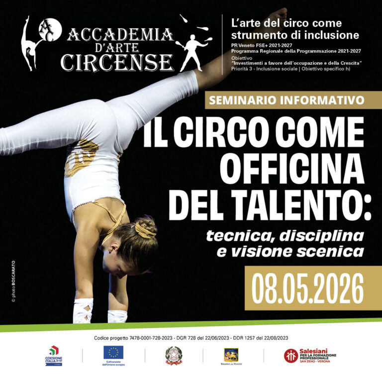 verona SEMINARIO INFORMATIVO Accademia Circense by SanZeno salesiani